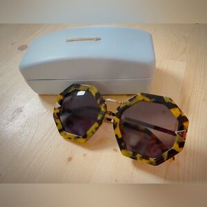 BRAND NEW Karen Walker moon disco tortoiseshell sunglasses